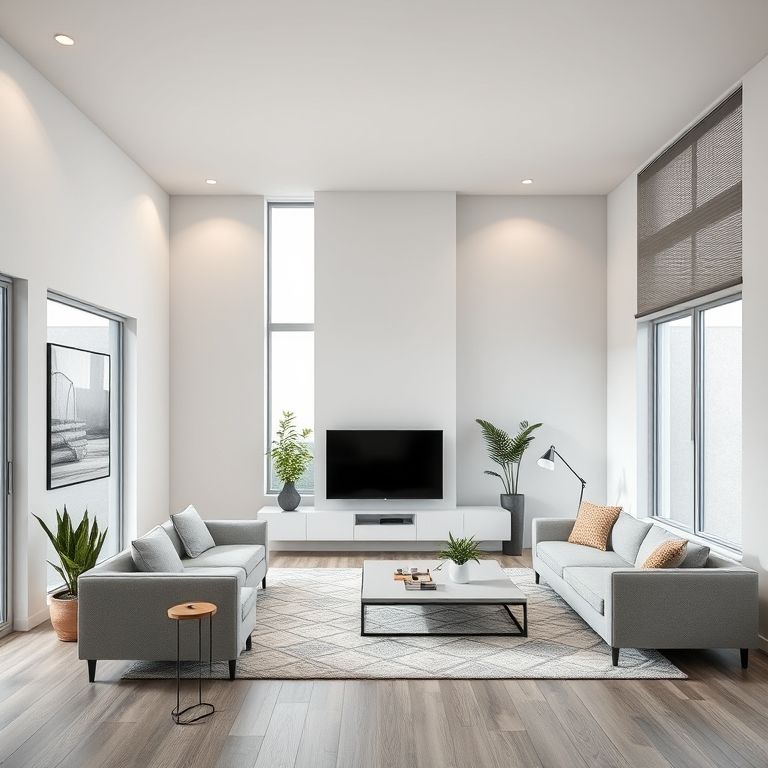 Illustration of Energy-Saving Lighting Options For Apartments