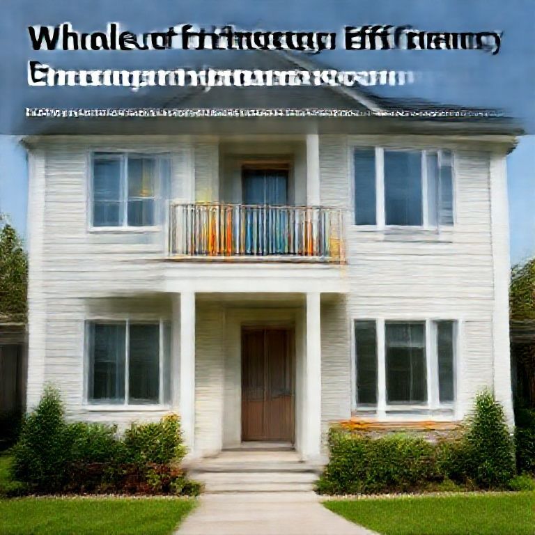 Whole of Home Energy Efficiency Report