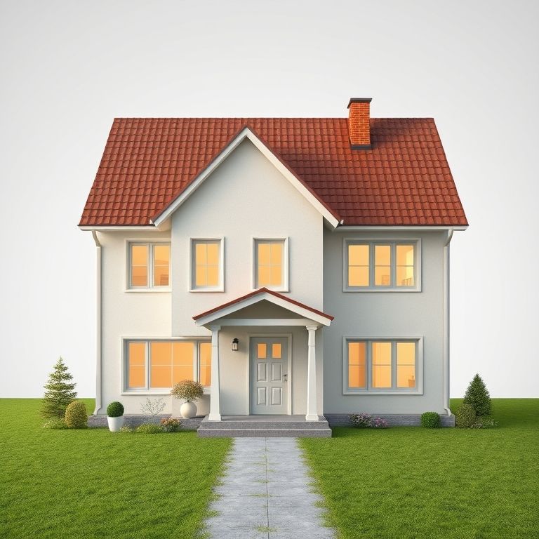 Illustration of Affordable Energy Efficient Renovation